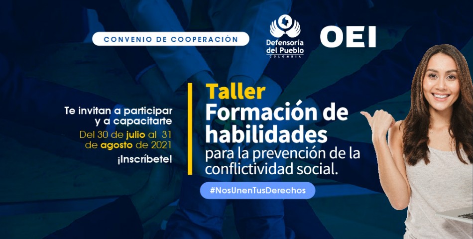 Prevenir la conflictividad social es apostar por una sociedad libre, que disfrute sus derechos humanos