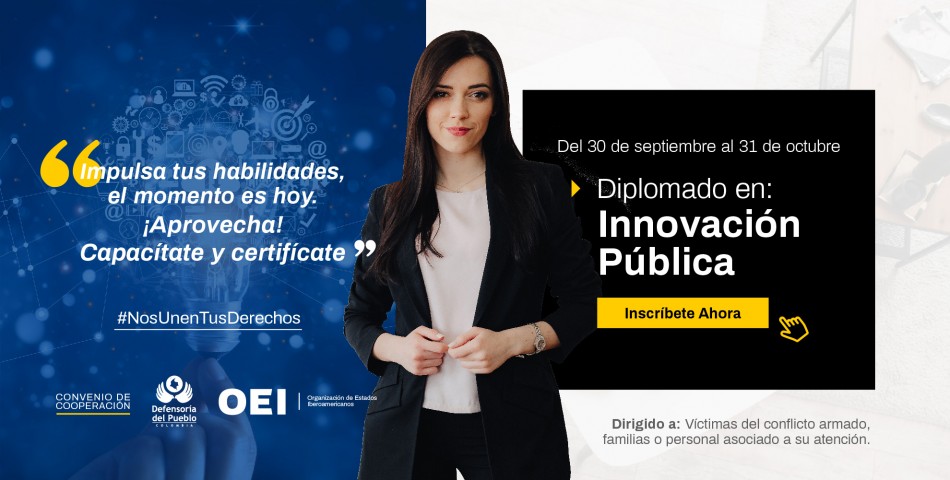¡Capacítate y certifícate en Innovación Pública!