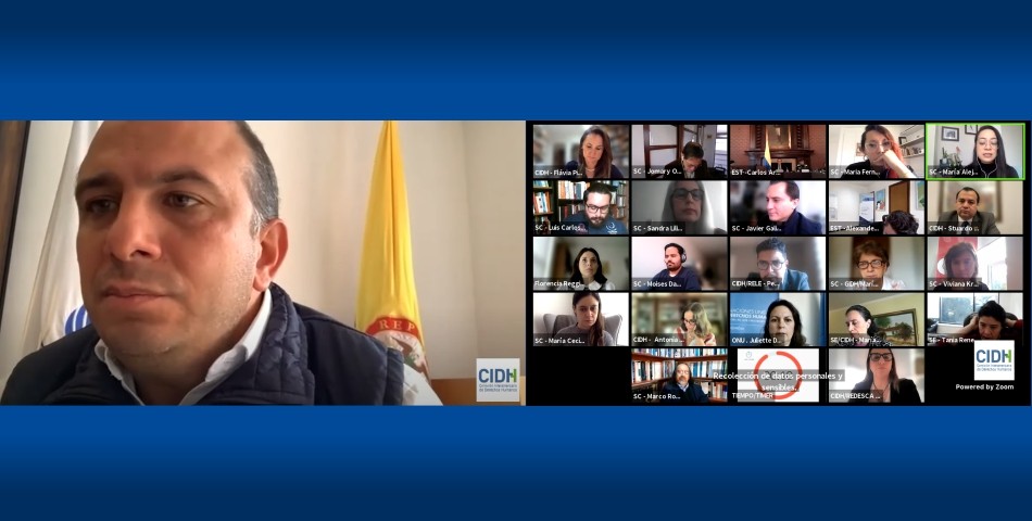 Defensor del Pueblo participa en audiencia de seguimiento a las recomendaciones de la CIDH en su visita de trabajo al país