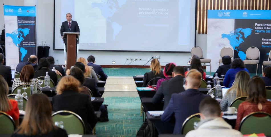 Inicia Foro Interamericano Sobre la Lucha Contra la Trata de Personas