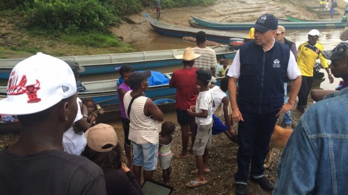 Asistencia permanente de la Defensoría del Pueblo a víctimas de desplazamiento en Guapi