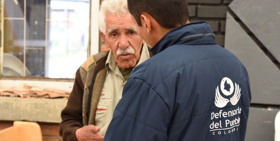 Funcionarios de la Defensoría participan en jornada especial para defender los derechos del adulto mayor