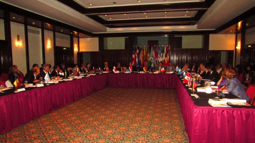 Defensor del Pueblo de Colombia, elegido Presidente de la FIO durante el XX Congreso de la Federación Iberoamericana de Ombudsman, en Montevideo, Uruguay