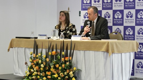 Evento de certificación de calidad otorgado a la Defensoría del Pueblo