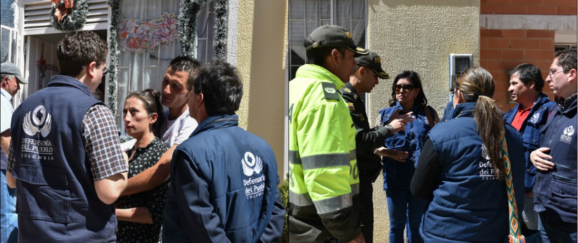 Defensoría del Pueblo mantiene acompañamiento a familiares de Juan Sebastián Fuentes, niño desaparecido en Soacha