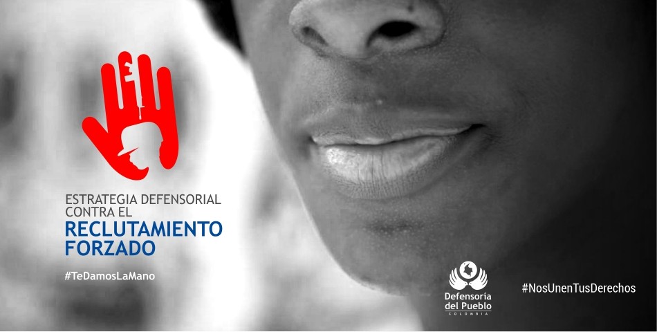 Defensoría lanza la estrategia: 2021, Año Contra el Reclutamiento Forzado de Niños, Niñas y Adolescentes