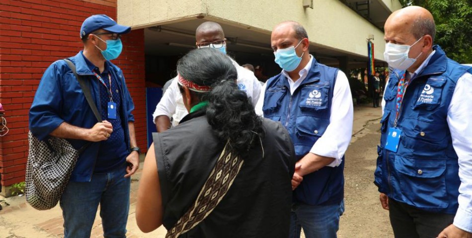 Agenda de la Defensoría del Pueblo en Cali permitió importantes avances en materia humanitaria