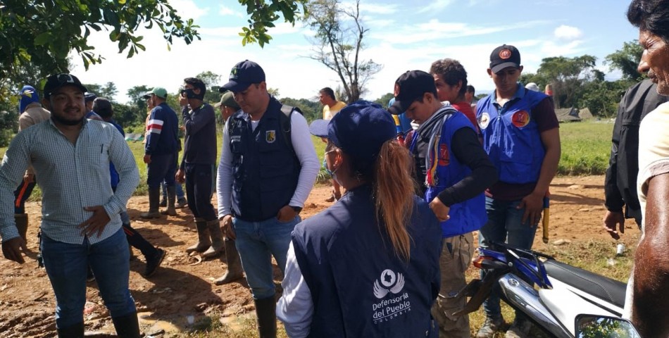 Mediación de la Defensoría permitió poner fin a obstrucción de la comunidad a labores de erradicación de cultivos