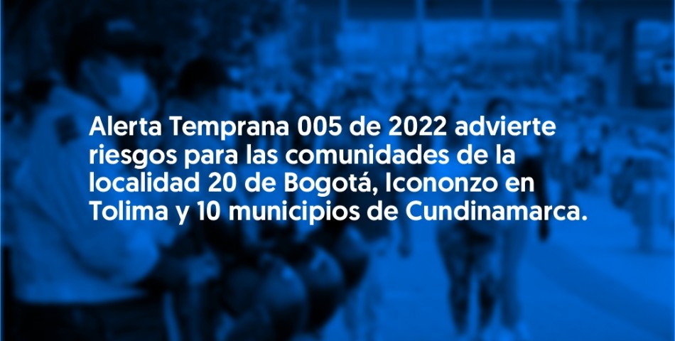 Defensoría alerta sobre disputa entre disidencias de las Farc para retomar control en la región del Sumapaz