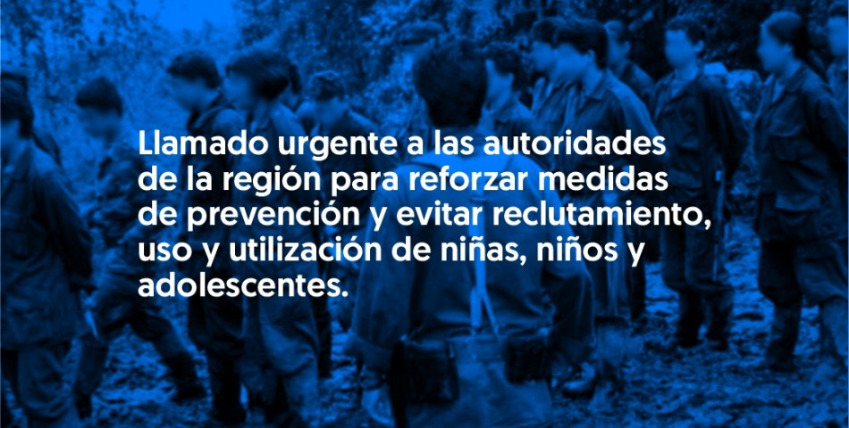 Aumenta riesgo de reclutamiento de menores de edad en Norte de Santander