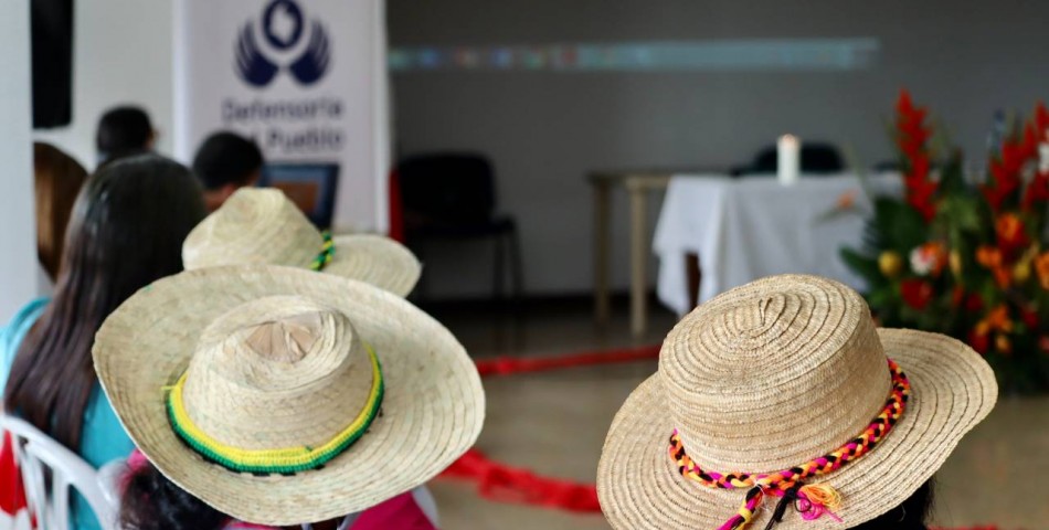 Con acompañamiento técnico de la Defensoría, organizaciones de mujeres presentaron ante la JEP, el primer ‘Informe sobre violencias basadas en género con énfasis en violencia sexual contra mujeres del sur del Valle del Cauca y norte del Cauca’.
