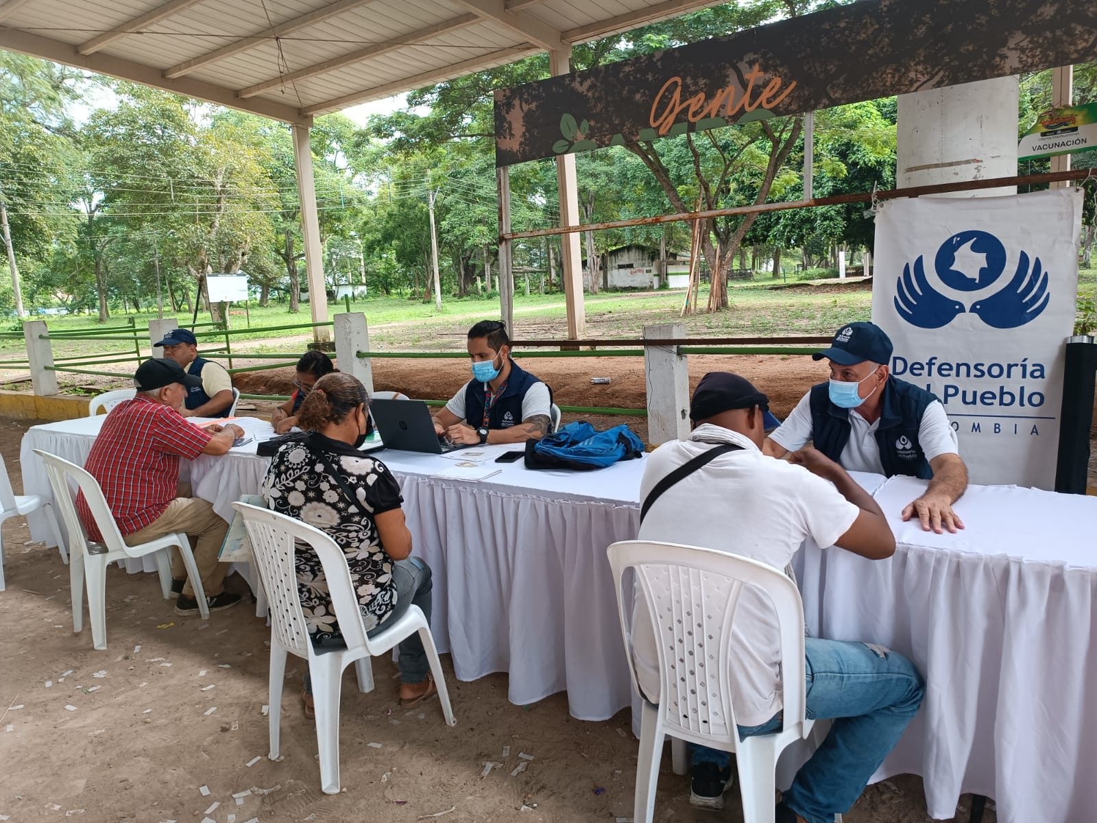 Defensoría atiende a víctimas en Sabanalarga, Atlántico