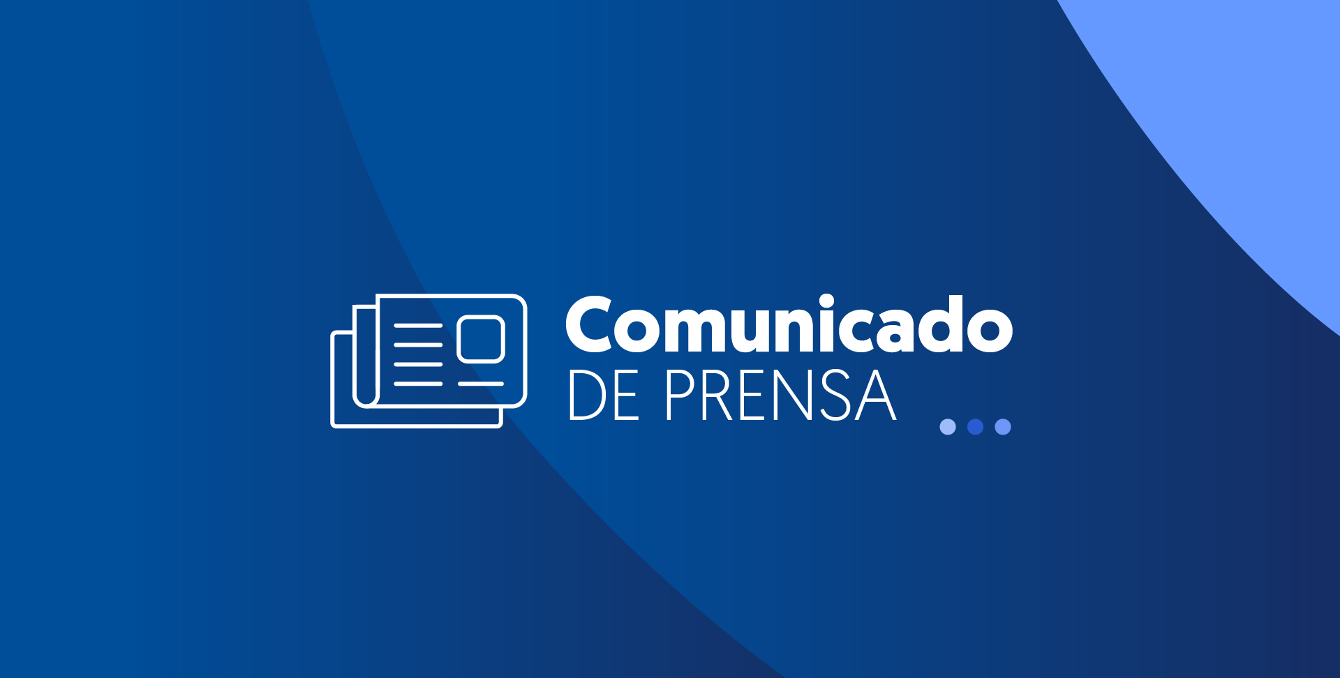 Comunicado de prensa. 
