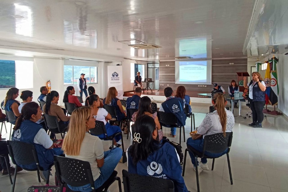 Capacitaciones en Mocoa. 