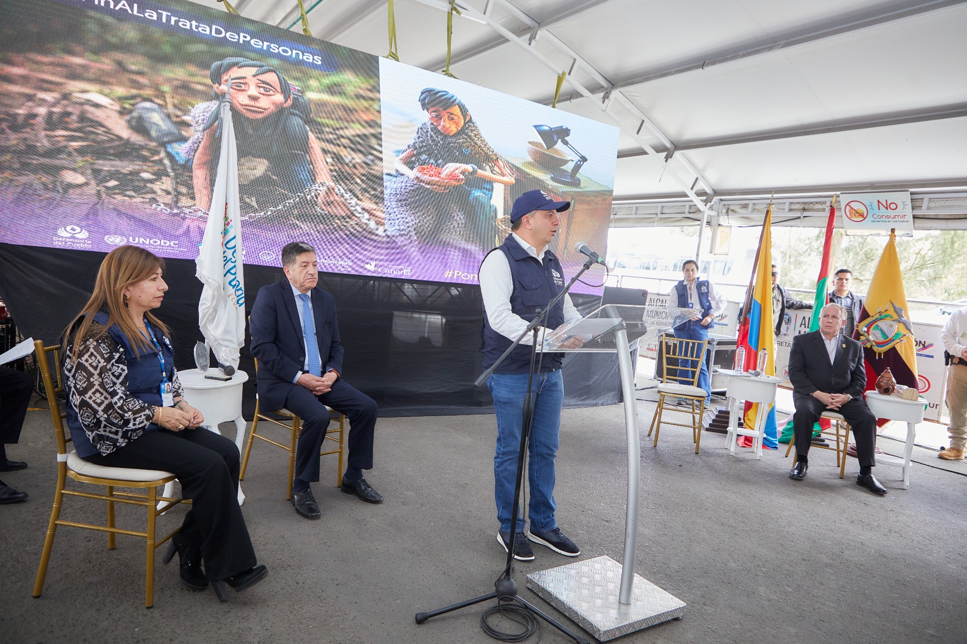 Visita del Defensor a Ipiales.