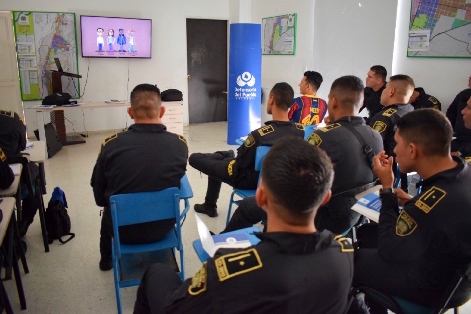 Capacitación a Policía en Cúcuta.