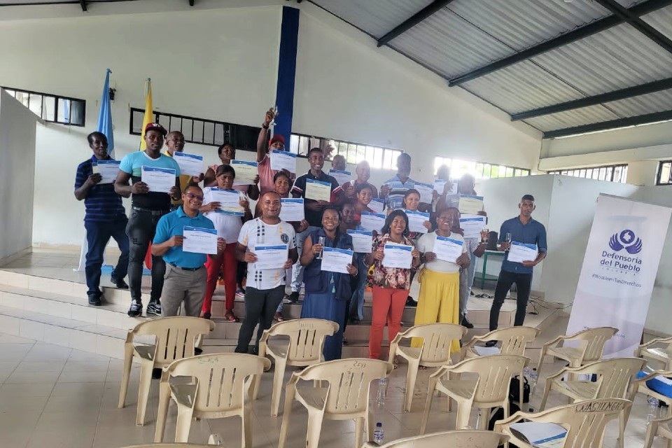 Consejo comunitario en nariño.