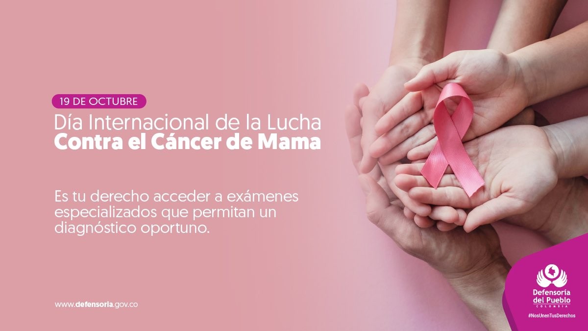 Día Internacional contra el cáncer de mama. 