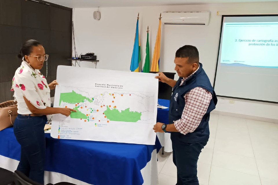 Presentación en San José del Guaviare.