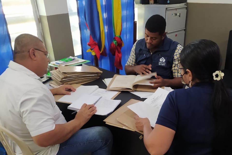 La Defensoría del Pueblo atendió 63 casos de personas privadas de la libertad en brigadas jurídicas en el Sur de Bolívar