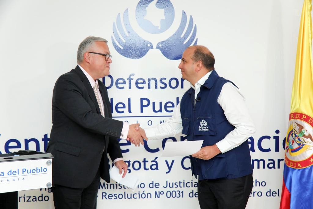 Inauguración Centro de Conciliación de la Defensoría del Pueblo.