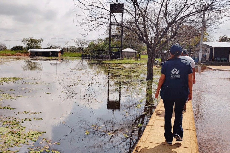 Inundaciones en Sucre.