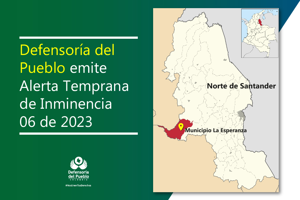 Alerta Temprana de Inminencia 06-2023.