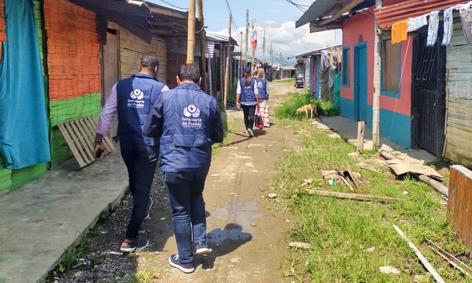 Defensoría verifica situación de derechos de población en movilidad humana en Pereira