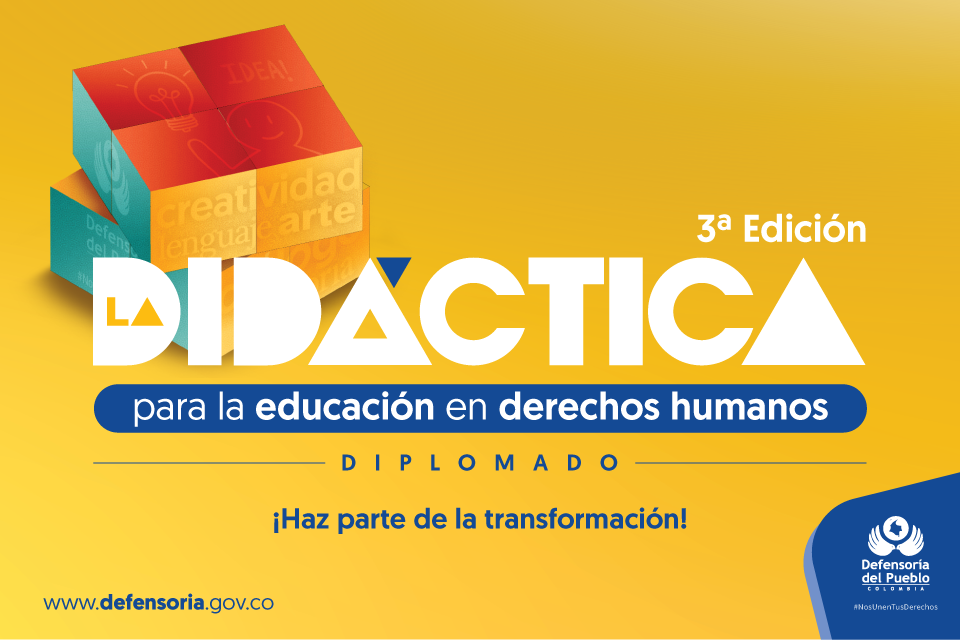 Defensoría del Pueblo abre diplomado sobre didáctica en educación en derechos humanos para funcionarios de entidades nacionales