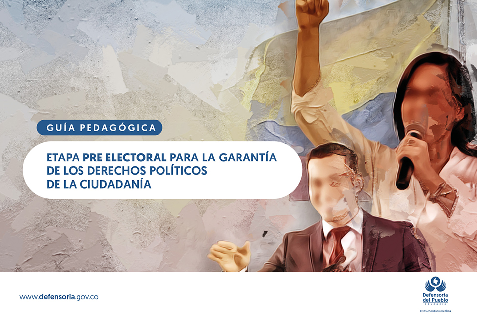 Defensoría del Pueblo presenta Guía Pedagógica para Garantizar los Derechos Políticos para las próximas Elecciones Regionales