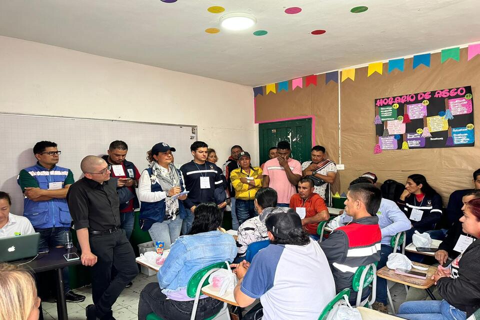 Defensoría del Pueblo se sumó a actividad para garantizar derechos de mineros en Buriticá (Antioquia) 