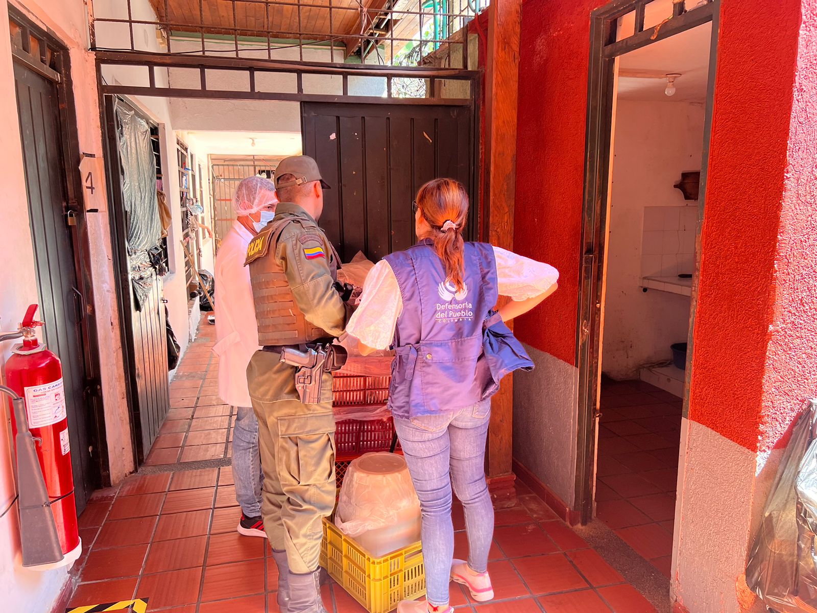 Defensoría del Pueblo verifica situación de derechos en estación de Policía de Tuluá