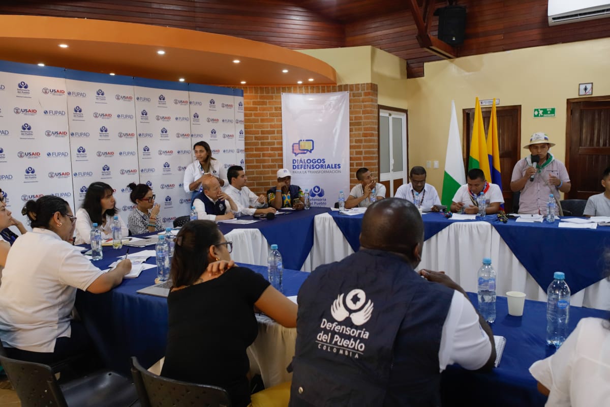 Defensoría realiza Diálogo Defensorial por la garantía del derecho a la educación en Tumaco, Nariño