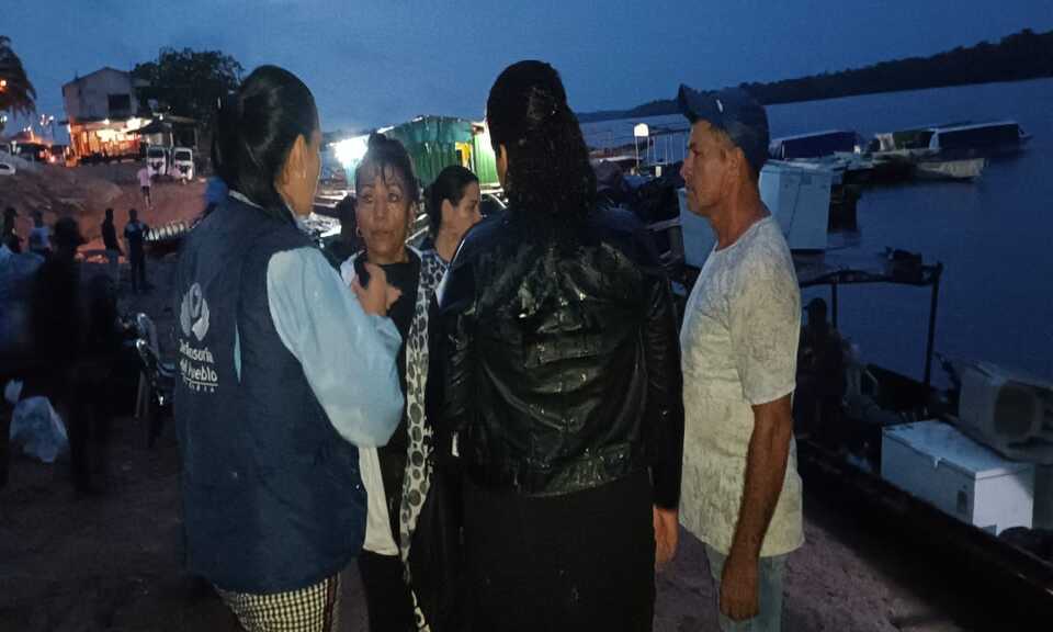 Ante posible retorno de población vulnerable del estado Amazonas (Venezuela), Defensor del Pueblo pide al Gobierno implementar acciones de contingencia en Guainía