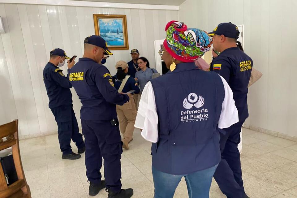 Defensoría del Pueblo garantizó derechos de migrantes en San Andrés