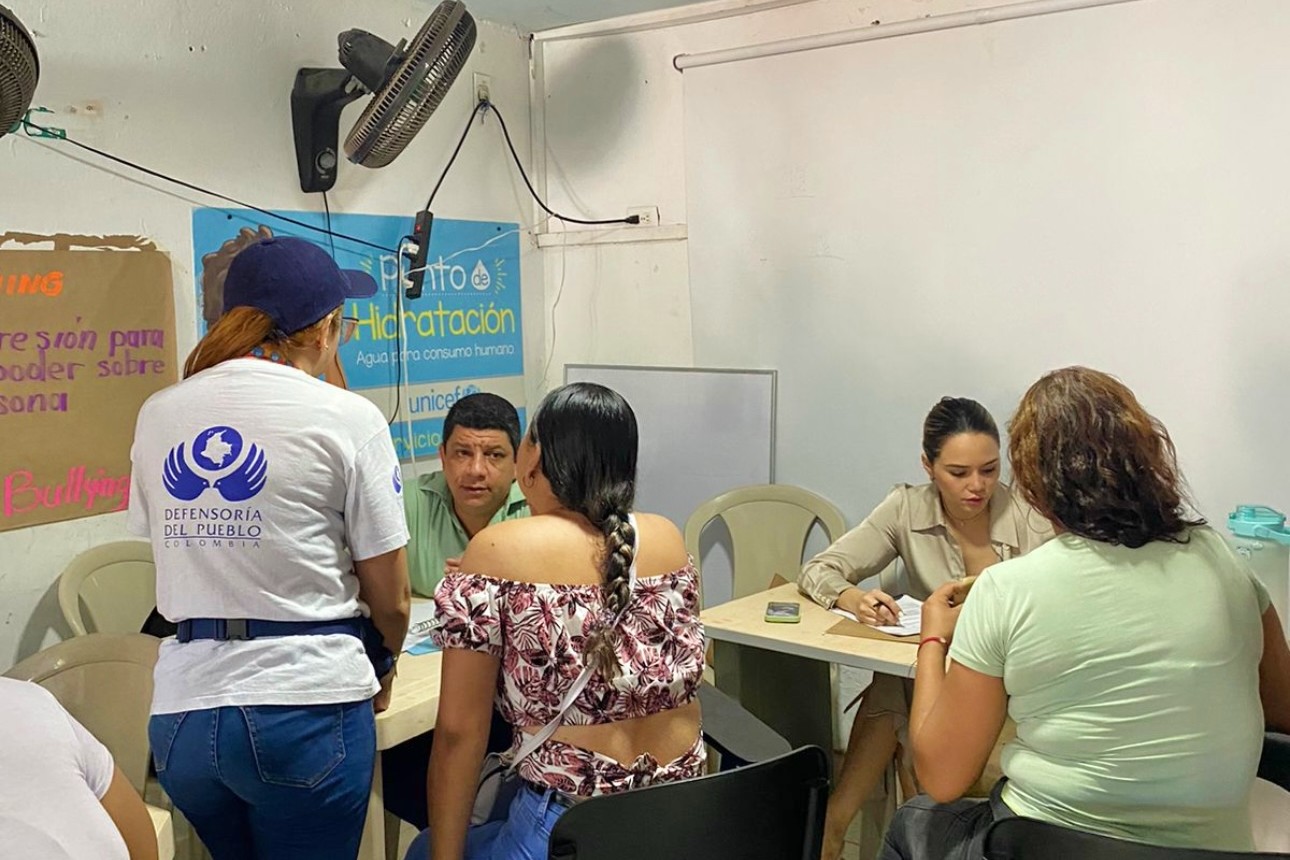 Defensoría del Pueblo llevó su oferta institucional a población vulnerable del municipio de Soledad (Atlántico)