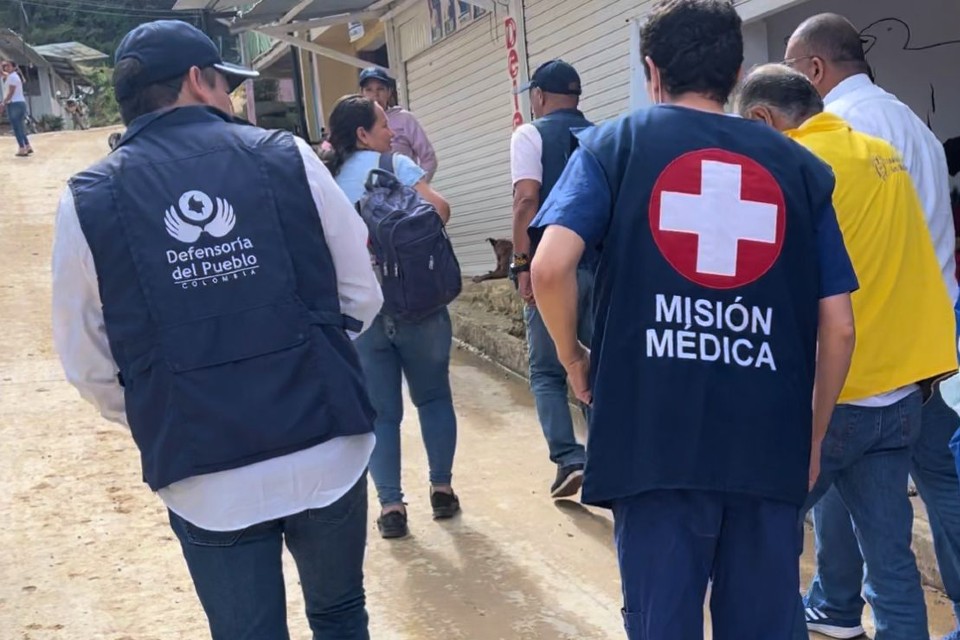 Defensoría realiza misión humanitaria en zona rural del sur de Bolívar 