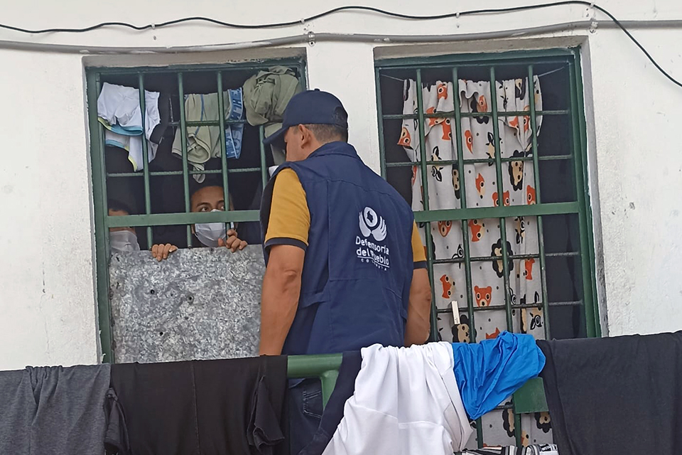 Defensoría verifica condiciones en Centros de Detención Transitoria de Putumayo