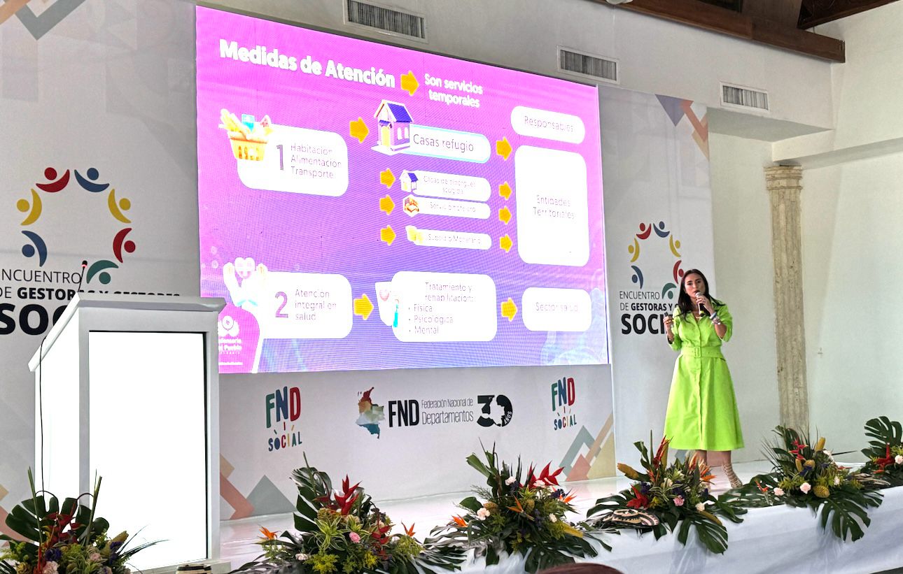 Defensoría del Pueblo participó en encuentro con gestores sociales en Cartagena