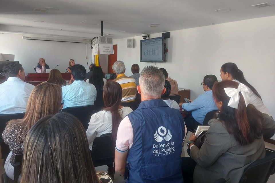 Defensoría del Pueblo vela por el derecho a la salud en Caldas