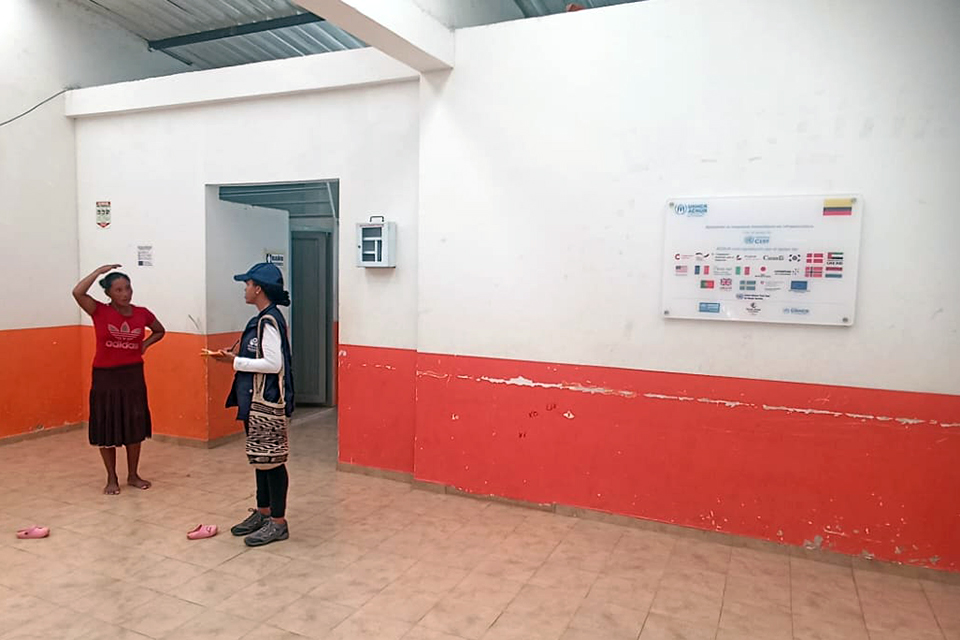 Defensoría verifica situación de familias desplazadas en Barbacoas, Nariño