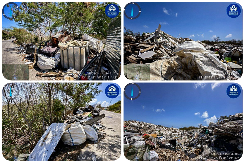 Defensoría alerta acumulación de residuos sólidos, escombros y basuras que contaminan las islas de Providencia y Santa Catalina