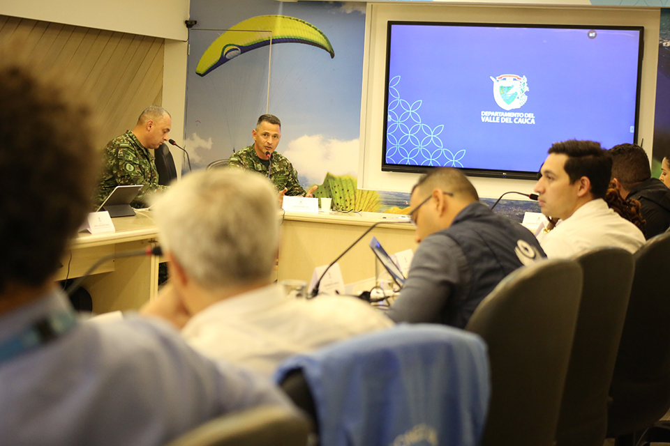 Defensoría del Pueblo participa en Consejo de Seguridad en Jamundí