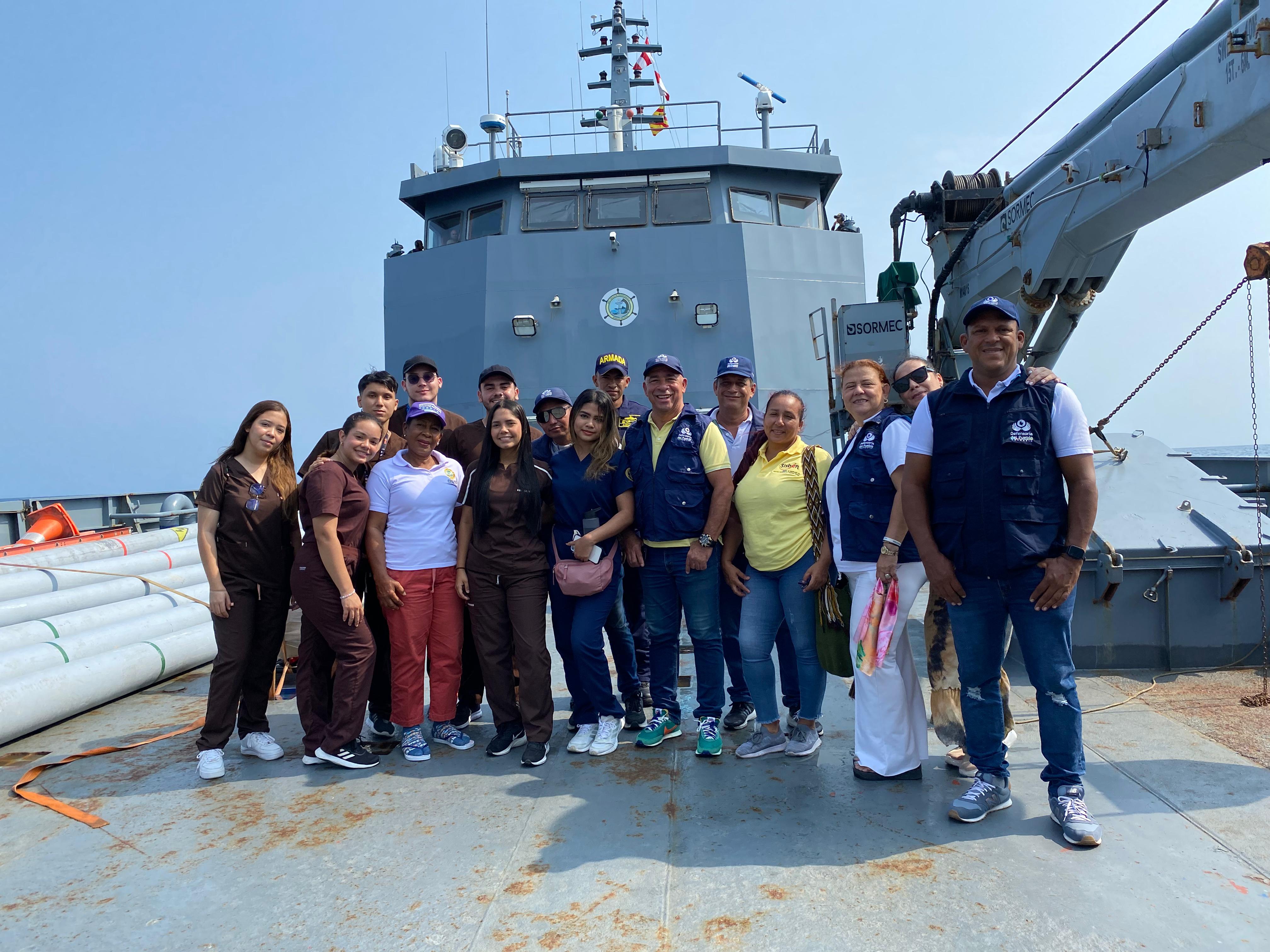 Defensoría, Armada Nacional y entes aliados realizarán jornada descentralizada en zona insular de Bolívar