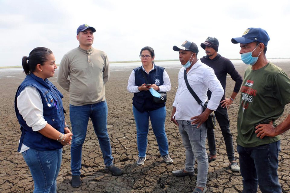 Por sequía de la Ciénaga Grande, alrededor de 2000 familias de Sucre (Sucre) están en riesgo alimentario