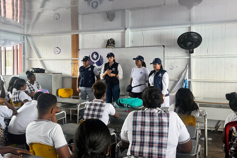 Defensoría capacita en derechos humanos y mecanismos a estudiantes en Nariño