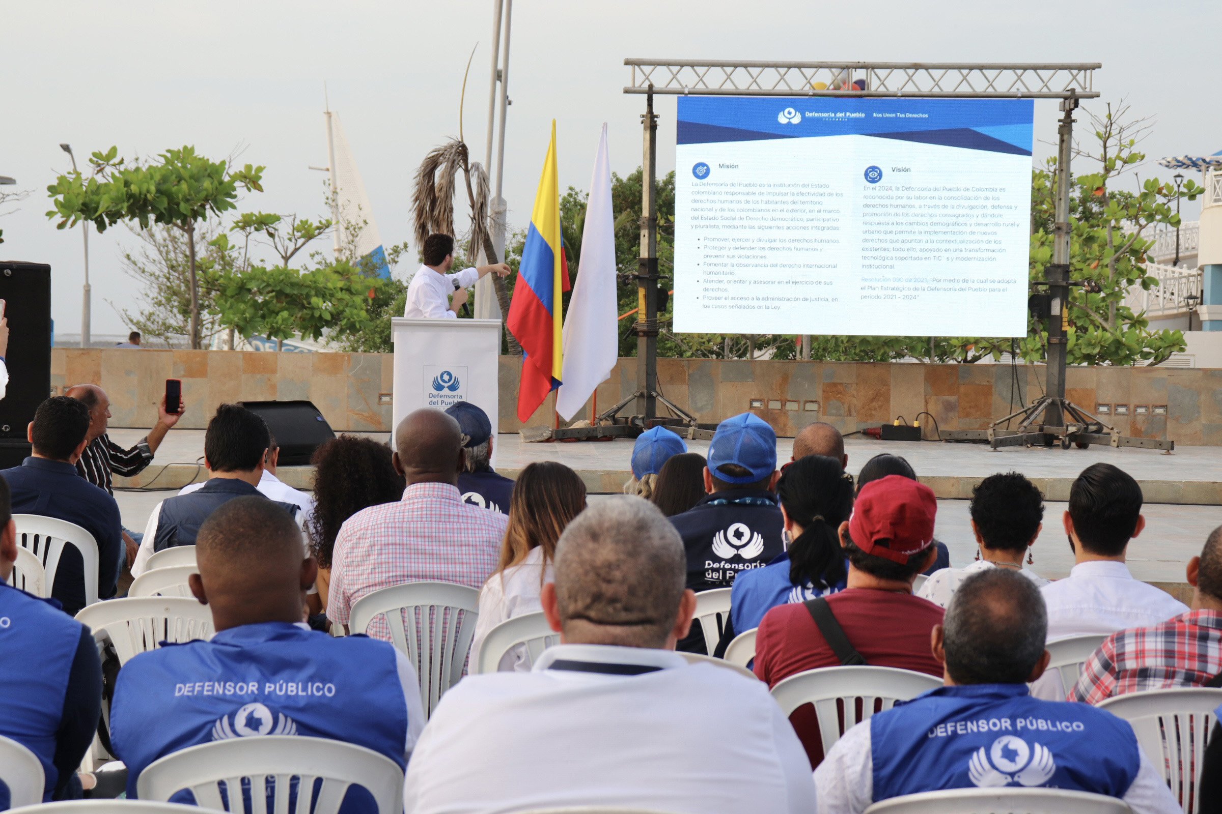 Regional Atlántico rindió cuentas de su gestión ante las comunidades en Puerto Colombia