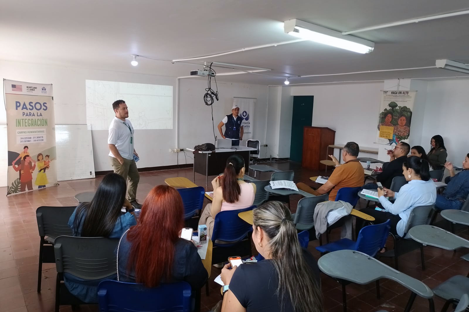 Nueva jornada de atención para la población migrante y Diálogos Municipales en poblaciones del Valle