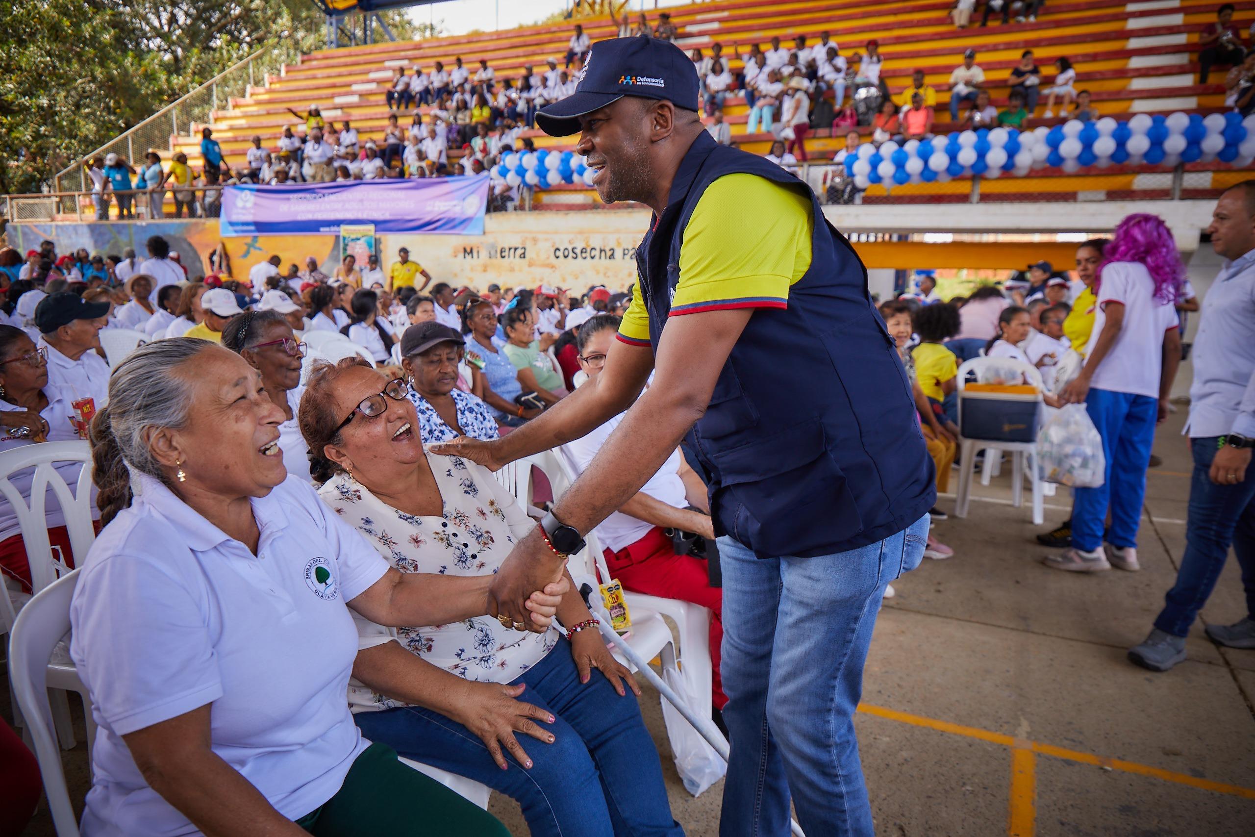 En Cauca, Defensoría del Pueblo celebró encuentro de personas mayores con pertenencia étnica