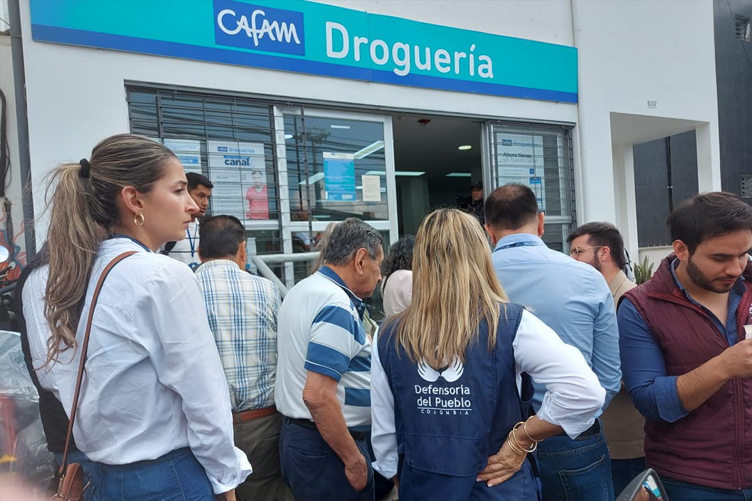 Defensoría impulsa acciones para que sea normalizada entrega de medicamentos en Manizales